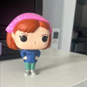 Funko Pop Figure with Pink Bandana and Blue Jacket Gilmore girls